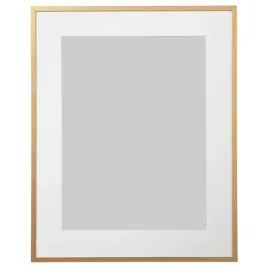 ikea-lomviken-ramka-zloty-kolor-40x50-cm