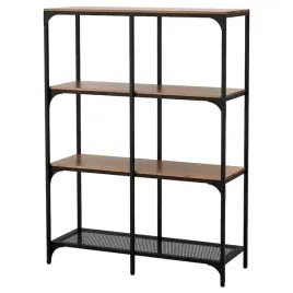 ikea-fjallbo-regal-czarny-100x136-cm