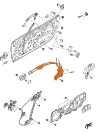 zamek-drzwi-pasazera-prawy-mazda-mx-5-nc-oryginal
