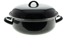 emaliowany-garnek-stalowy-28cm-z-pokrywka-4-5l