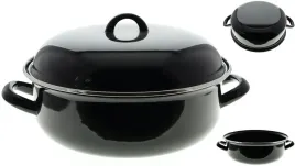 garnek-emaliowany-czarna-emalia-28cm-4-5l-bigos