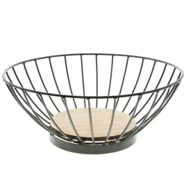 koszyk-czarny-metalowo-drewniany-na-owoce