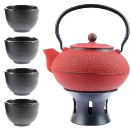 zeliwny-imbryk-15l-zestaw-4x-czarki-podgrzewacz