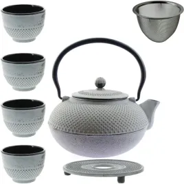 czajnik-zeliwny-15l-czarki-x4-zestaw-podkladka