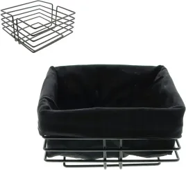 koszyk-metalowy-na-chleb-wklad-z-tkaniny-czarny