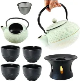 czajnik-zeliwny-zestaw-4x-czarki-podgrzewacz-15l