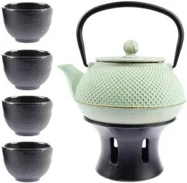 czajnik-zaparzacz-zeliwny-0-8l-do-herbaty-4x-czarki-zestaw-podgrzewacz