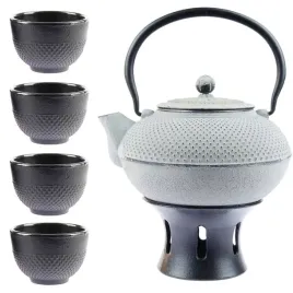 imbryk-zeliwny-15l-zestaw-4x-czarki-podgrzewacz