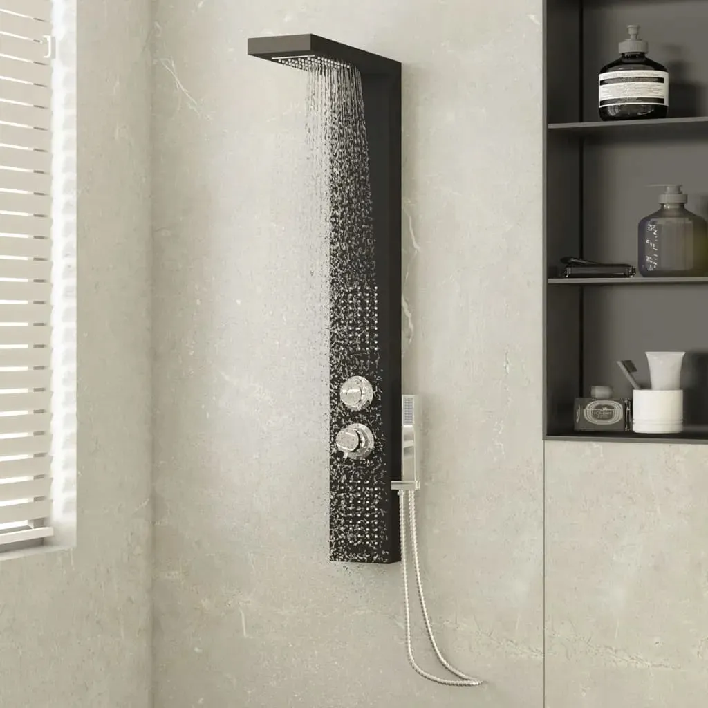 panel-prysznicowy-aluminiowy-czarny