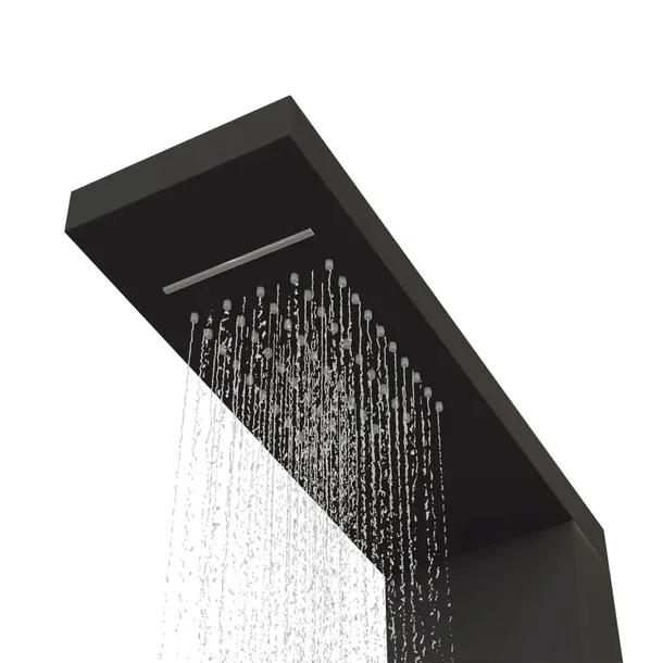 panel-prysznicowy-aluminiowy-czarny-stan-nowy