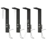 panel-prysznicowy-aluminiowy-czarny-stan-nowy