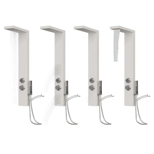 panel-prysznicowy-aluminiowy-bialy-stan-nowy