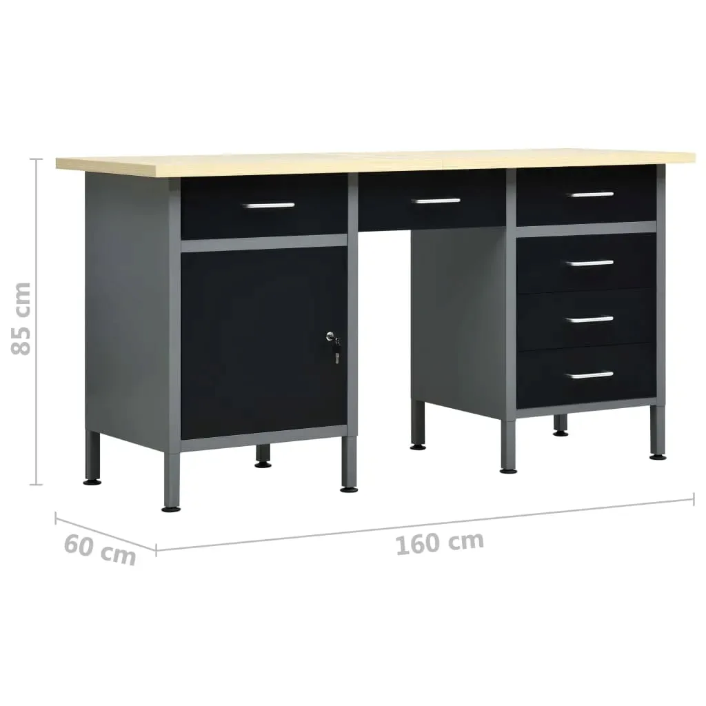 stol-roboczy-z-4-panelami-sciennymi-stan-nowy