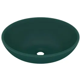 luksusowa-owalna-umywalka-matowa-ciemna-zielen-40x33-cm