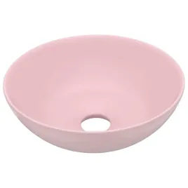 umywalka-lazienkowa-ceramiczna-matowy-roz-okragla