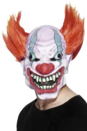 maska-klaun-z-peruka-clown-halloween-zly-duze-usta