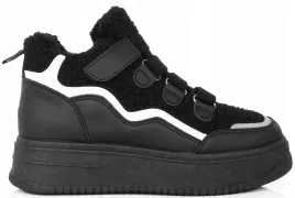 7797-czarne-ocieplane-sneakersy-botki-na-rzep-platforma-38