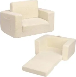 bejoy-rozkladana-sofa-dziecieca-2-w-1-fotel-dzieciecy-pluszowy-jasny-bez