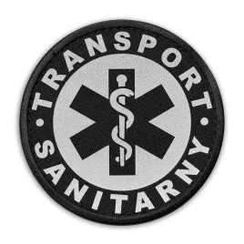 emblemat-odblaskowy-transport-sanitarny-na-rzepie-85-cm