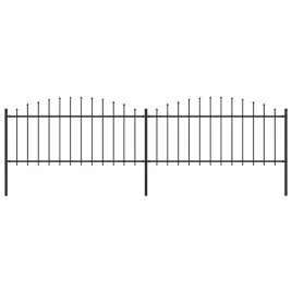 panele-ogrodzeniowe-z-grotami-stal-05-075-x-34-m-czarne