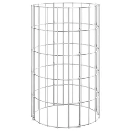 okragly-slup-gabionowy-galwanizowana-stal-o30x50-cm