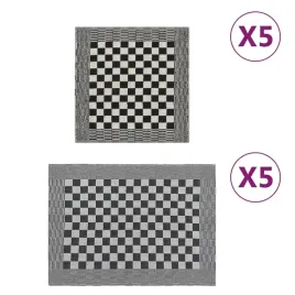 zestaw-10-recznikow-czarno-bialy-bawelna