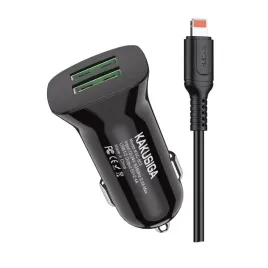 ladowarka-samochodowa-2xusb-2-4a-kaku-ksc-854-lightning-kaku-czarny