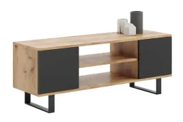 szafka-rtv-focus-stolik-tv-komoda-pod-telewizor-loft-155cm-dab-craft-czarny