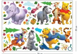 naklejki-disney-decofun-kubus-puchatek-tygrysek
