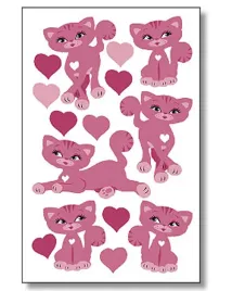 naklejki-rozowe-koty-kotki-cat-zestaw-naklejek