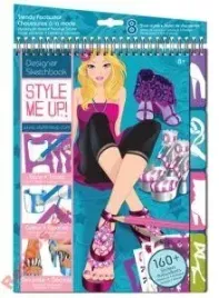 szkicownik-kolorowanka-modne-buty-style-me-up-shoe