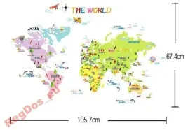 naklejki-kolorowa-mapa-swiata-naklejka-world