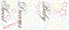 naklejki-sweet-baby-dreams-gwiazdki-chmurki-ksiezy