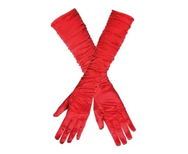 dlugie-marszczone-rekawiczki-czerwone-45-55cm-red