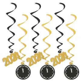 swiderki-wiszace-czas-na-sylwester-2024-zloto-czarne-6-szt