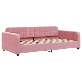 sofa-z-funkcja-spania-rozowa-100x200-cm-obita-aksamitem
