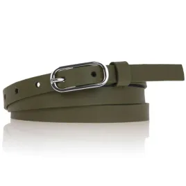 pasek-skorzany-khaki-oliwka-waski-skora-naturalna