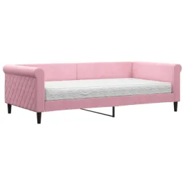 sofa-z-materacem-do-spania-rozowa-100x200-cm-aksamit