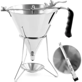 dozownik-lejek-pistolet-do-sosow-polew-stalowy-stojak-3-dysze-1-8-l