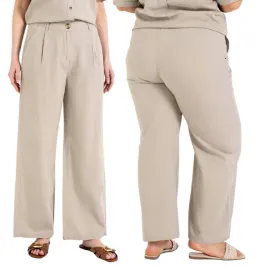 damskie-spodnie-lniane-z-wiskoza-casual-z-kieszeniami-bezowe-moraj-xl