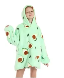 cieplutki-koc-bluza-z-rekawami-i-kapturem-zielona