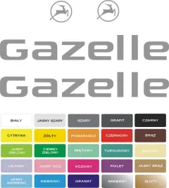 gazelle-srebrne-naklejki-na-rower-miejski-damka