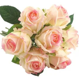 bukiet-sztucznych-roz-jak-zywe-roze-herbaciane-silikonowe-real-touch