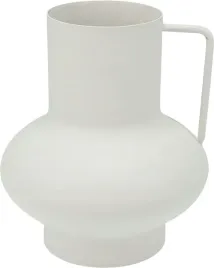 wazon-maly-bialy-z-uchwytem-metalowy-dzbanek-h-15-cm