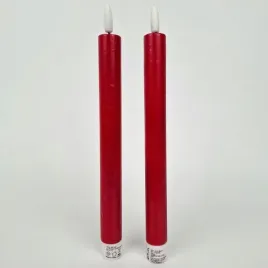 swieca-czerwona-waska-wosk-na-baterie-2x-swieczka-led-efekt-plomienia-245mm