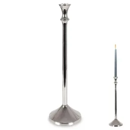 swiecznik-40-cm-srebrny-chrom-pojedynczy-metalowy