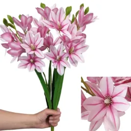 klematis-bukiet-5-x-klematis-lilia-magnolia-rozowa-h-60-cm-kwiaty-silikon