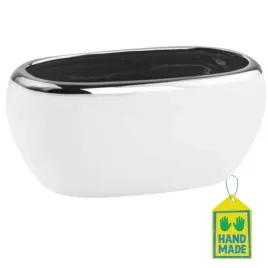 doniczka-biala-owalna-srebrny-rant-27-cm-ceramiczna-misa-na-storczyki