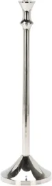swiecznik-srebrny-chrom-pojedynczy-metalowy-40-cm
