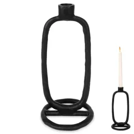 swiecznik-czarny-metalowy-owalny-ksztalt-24-cm-nowoczesny-swiecznik-czarny